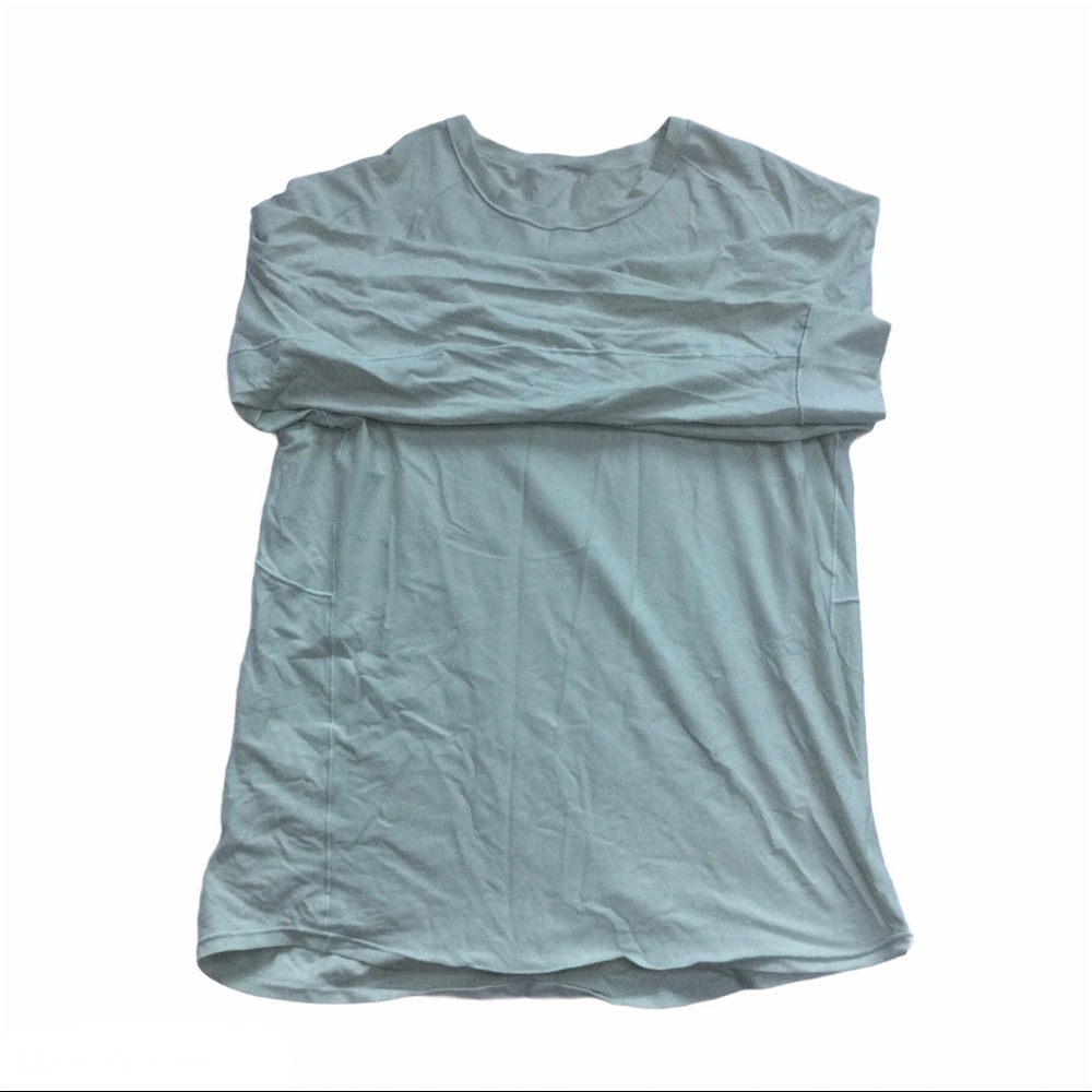 LULULEMON Protean long sleeve shirt silver spoon